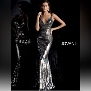 Jovani 62487  Evening Dress ~LOWEST PRICE GUARANTEE~ NEW Authentic Plus Size 16
